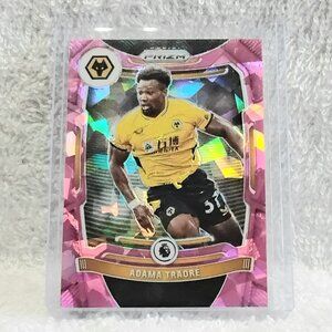 5/$20 Mint 2021/22 Panini Prizm Adama Treore Pink Prizm Soccer Card 56!!